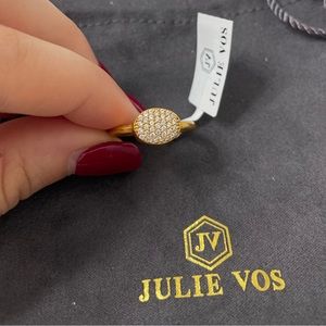 Julie Vos NWT gold ring size 6